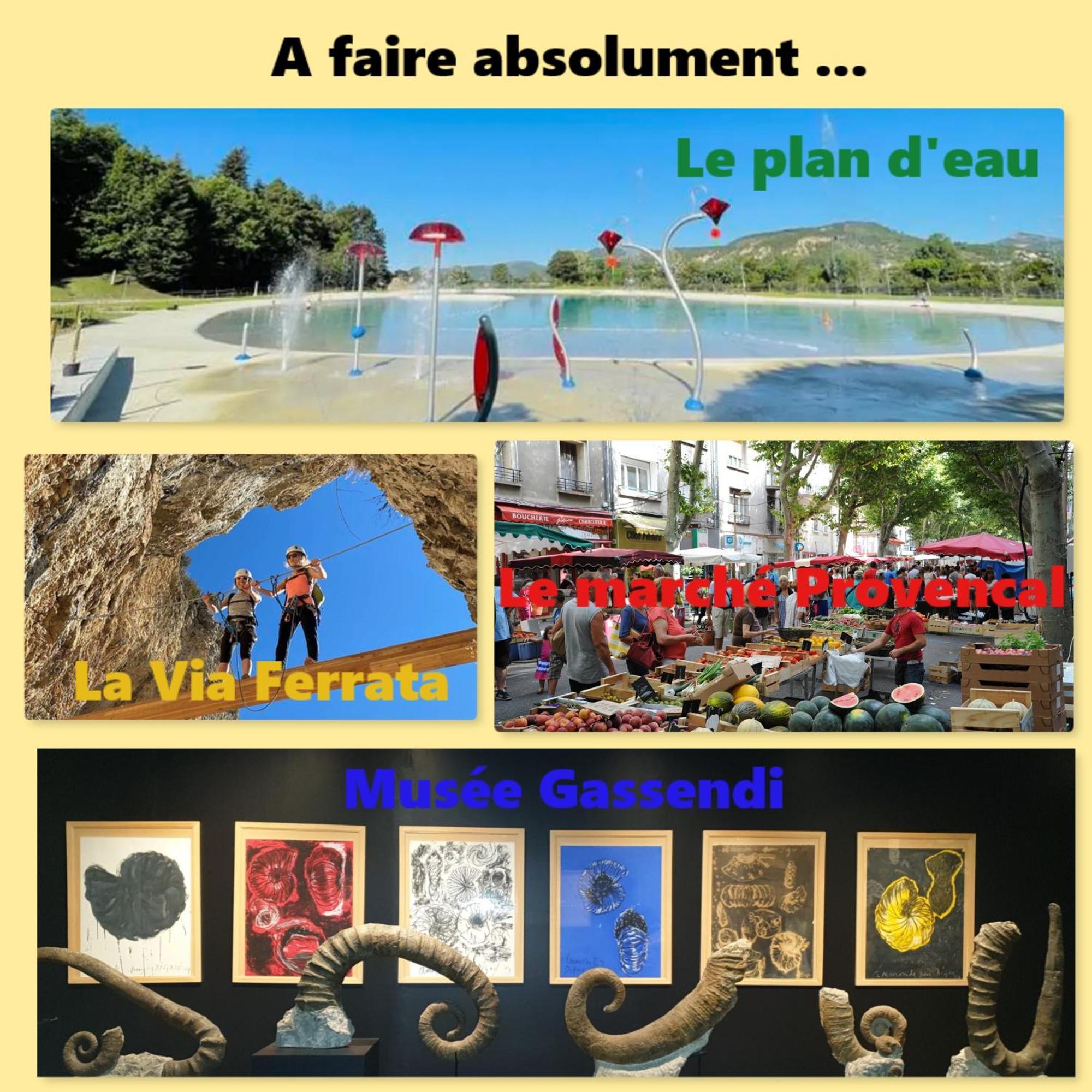 Charmant T3 Avec Piscine Digne-les-Bains Zewnętrze zdjęcie
